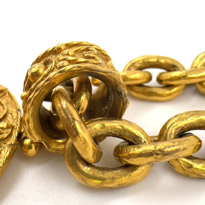 Chanel Coco Mark Large GP Gold Necklace