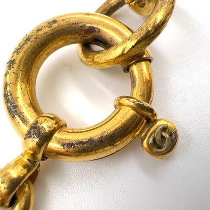 Chanel Coco Mark Large GP Gold Necklace