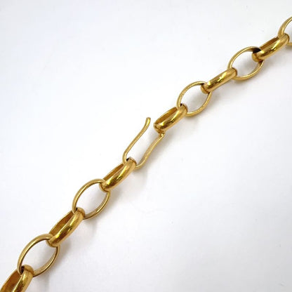 Chanel Deca Coco Mark Chain GP Gold Belt