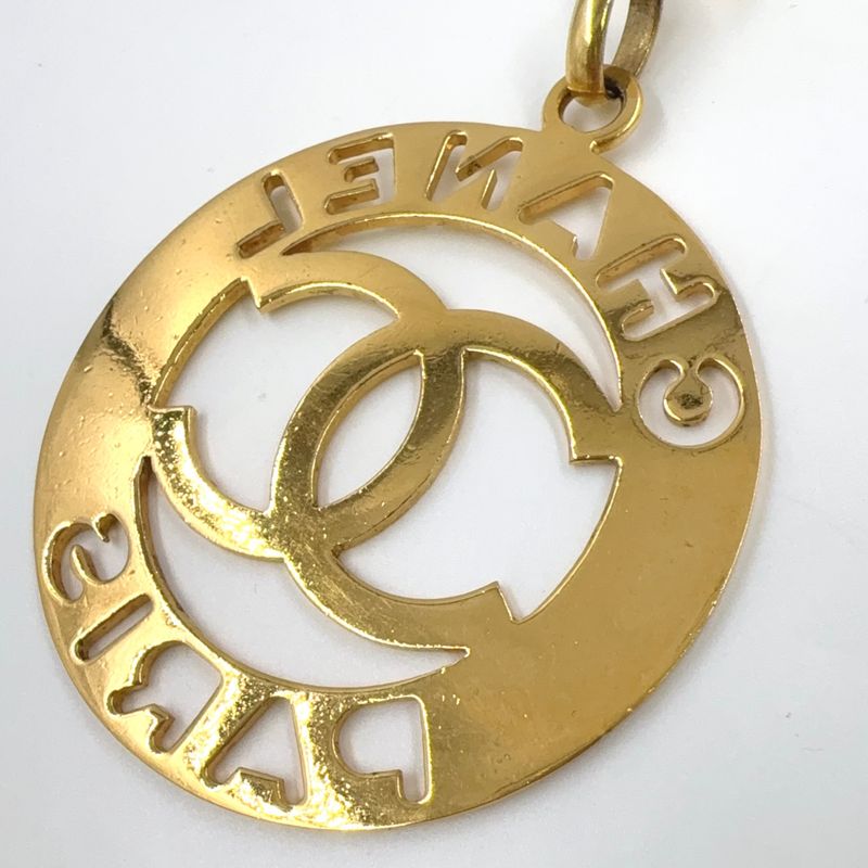 Chanel Deca Coco Mark Chain GP Gold Belt