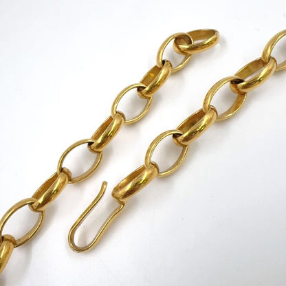 Chanel Deca Coco Mark Chain GP Gold Belt