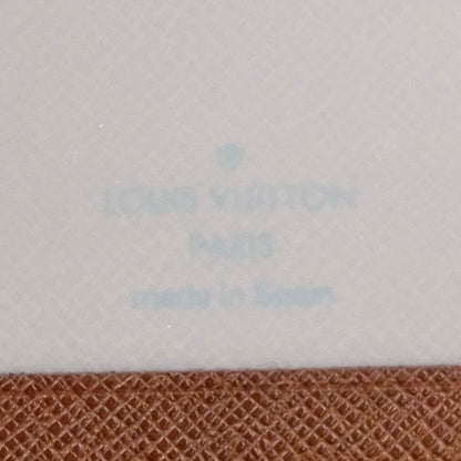 Louis Vuitton Porte 2 Carte Vertical Monogram PVC Brown Card Case Pass Case