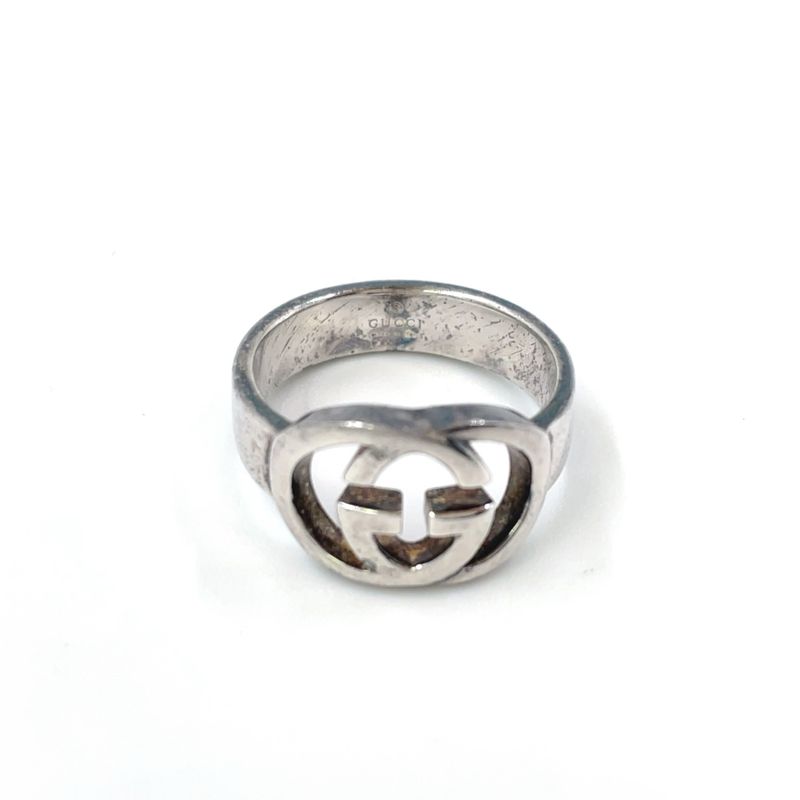 Gucci Interlocking G Sv925 Silver Ring