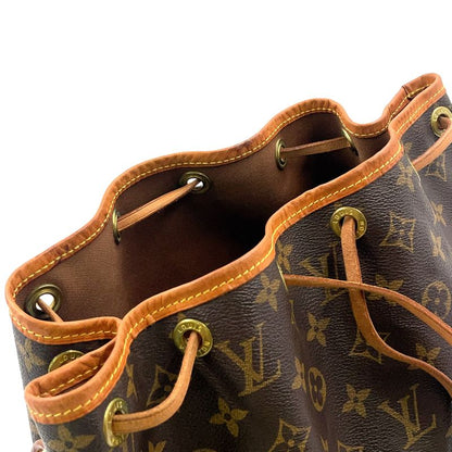 Louis Vuitton Petite Noe Monogram Serial Number Unclear Leather ×PVC Brown