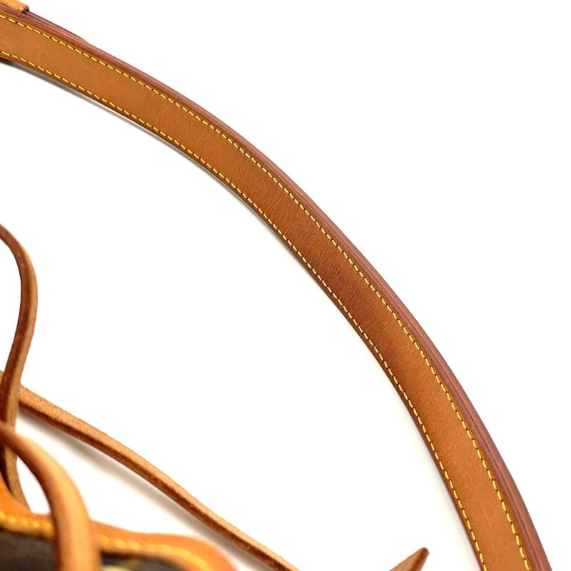 Louis Vuitton Petite Noe Monogram Serial Number Unclear Leather ×PVC Brown