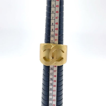 Chanel Coco Mark Classic GP Gold Ring