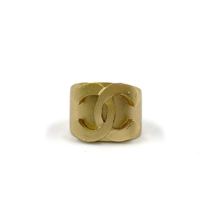 Chanel Coco Mark Classic GP Gold Ring