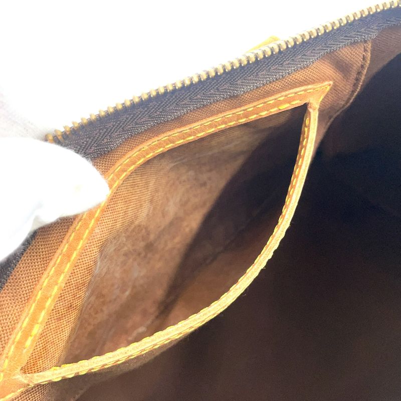 Louis Vuitton Speedy 30 Monogram Leather X PVC Brown Handbag Gold M41526