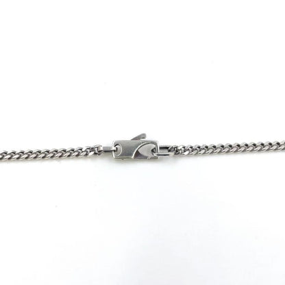 Gucci Cutout G Bar Sv925 Silver Necklace 225055 J8400 8106