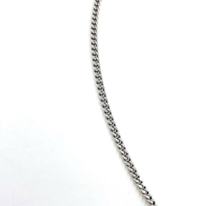 Gucci Cutout G Bar Sv925 Silver Necklace 225055 J8400 8106