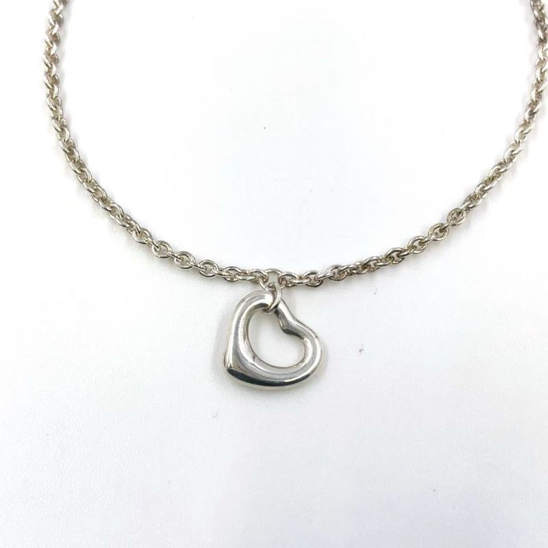 Tiffany & Co Open Heart Sv925 Silver Bracelet