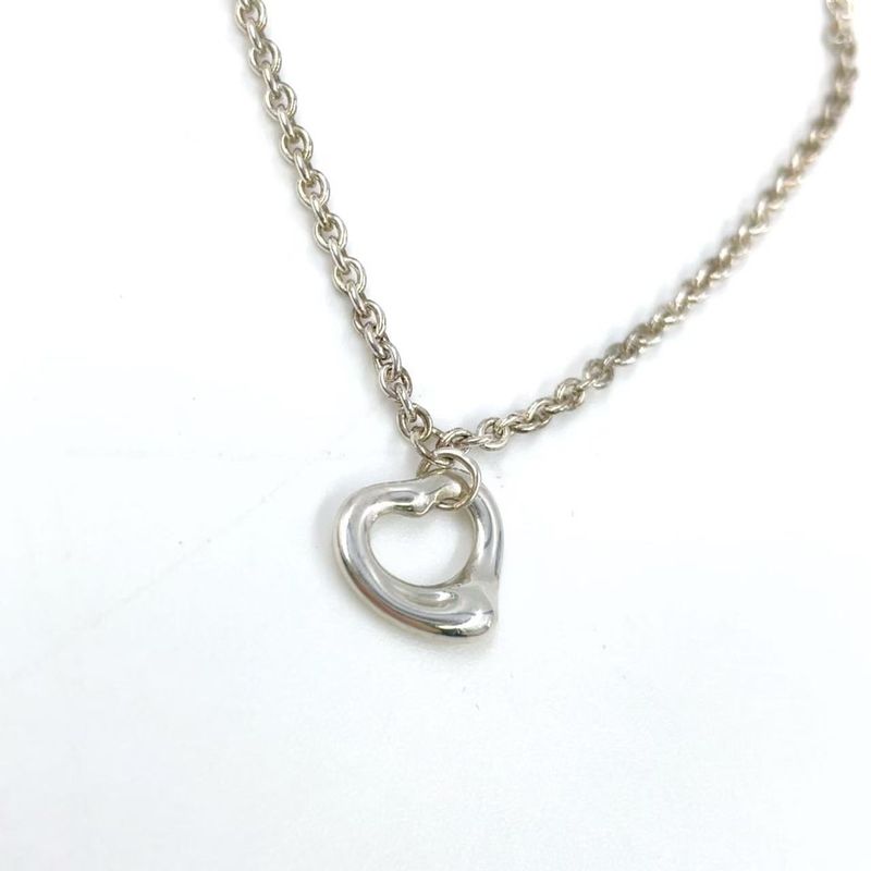 Tiffany & Co Open Heart Sv925 Silver Bracelet