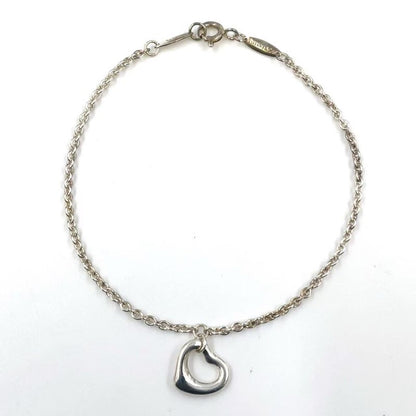Tiffany & Co Open Heart Sv925 Silver Bracelet