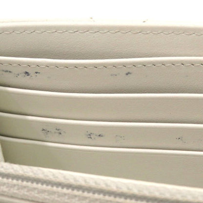 Chanel 19 Ap0955 Lambskin White Coco Mark 30 Long Wallet White 0766 Chanel