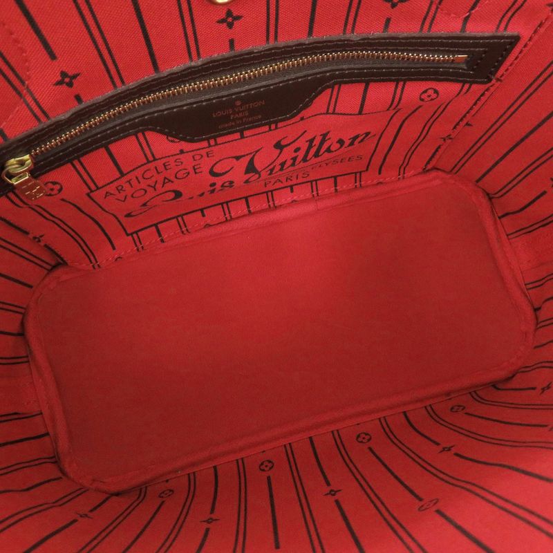 Louis Vuitton Neverfull PM Damier N51109 Brown Tote Bag LV 0647 Louis Vuitton