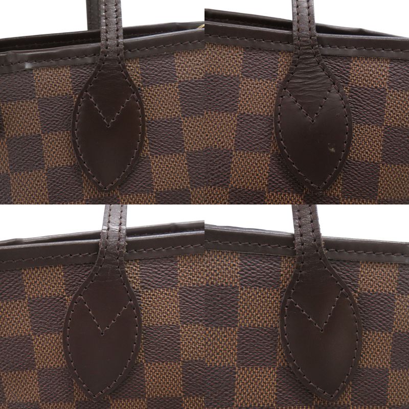 Louis Vuitton Neverfull PM Damier N51109 Brown Tote Bag LV 0647 Louis Vuitton