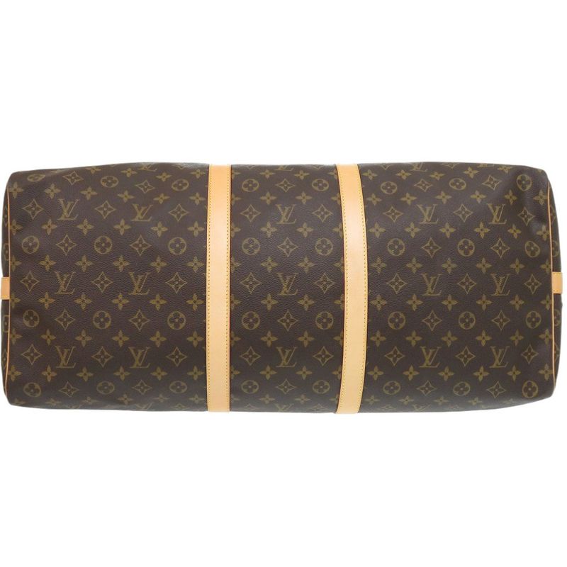 Louis Vuitton Keepall Bandoliere 60 Monogram M41412 Boston Bag LV 1116 Louis