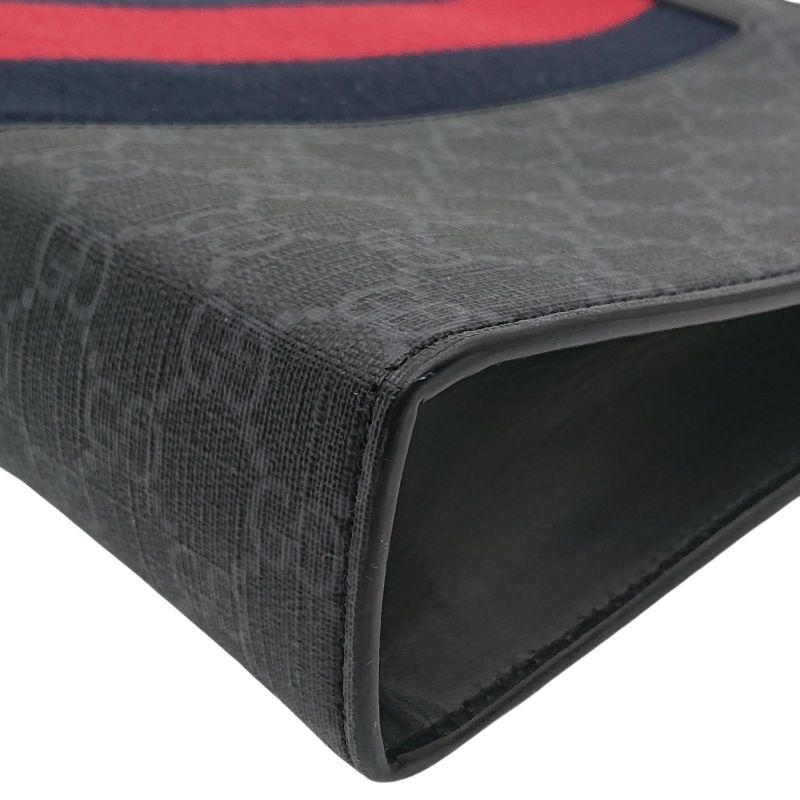 Gucci Clutch Bag Second Bag GG Supreme Sherry Line With Box For Gift