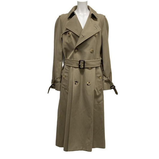 Celine Trench Coat Size 36 S Women - Beige Long Sleeves/spring/fall Cotton Wool