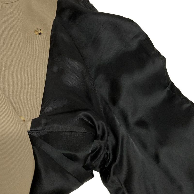 Celine Trench Coat Size 36 S Women - Beige Long Sleeves/spring/fall Cotton Wool