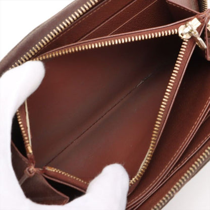 Louis Vuitton Monogram Zippy Wallet Round Zip Long Wallet M60017 Brown Made In