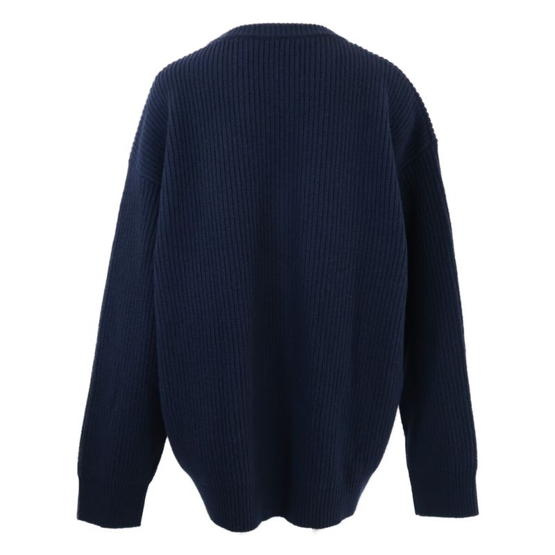 CelineRy02j0ztq Oversized Crew-neck Knit Sweater With