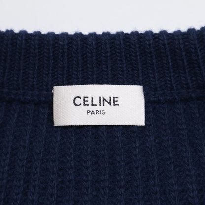 CelineRy02j0ztq Oversized Crew-neck Knit Sweater With