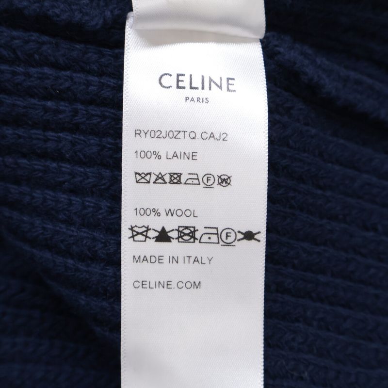 CelineRy02j0ztq Oversized Crew-neck Knit Sweater With