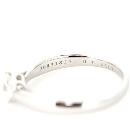 Tiffany & Co Harmony 035ct Diamond Ring H-vvs2-3ex Pt950