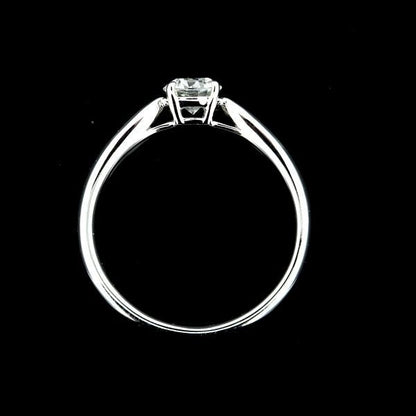 Tiffany & Co Harmony 035ct Diamond Ring H-vvs2-3ex Pt950