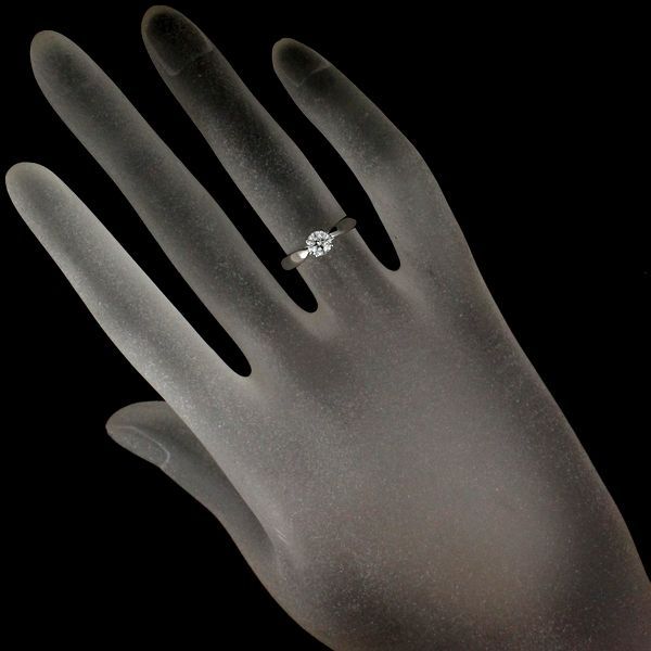 Tiffany & Co Harmony 035ct Diamond Ring H-vvs2-3ex Pt950