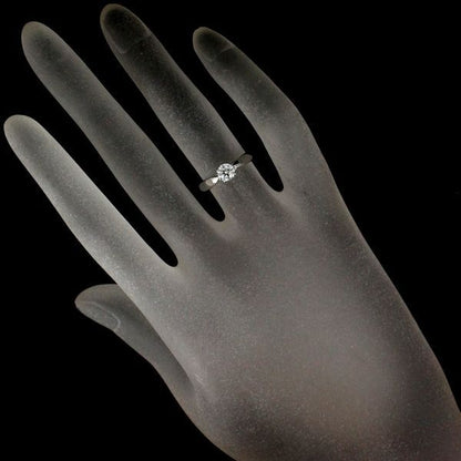 Tiffany & Co Harmony 035ct Diamond Ring H-vvs2-3ex Pt950
