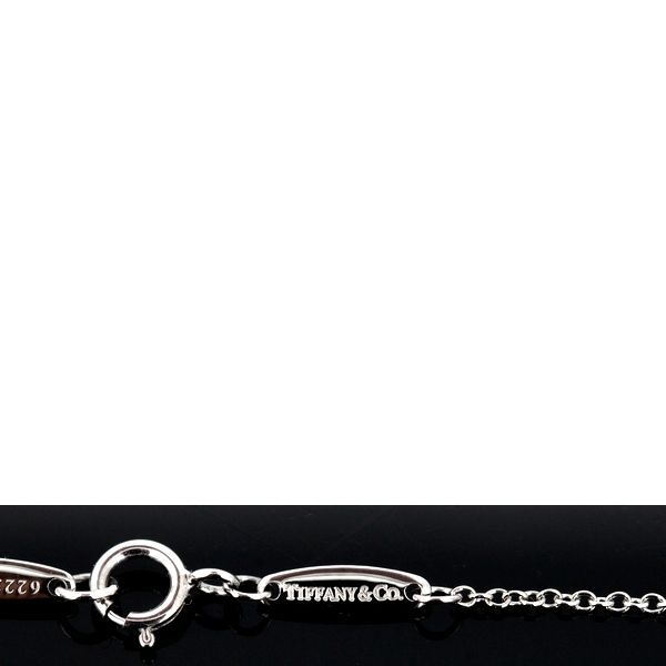 Tiffany & Co By-the-yard Diamond 018ct G-vs1-3ex Necklace Pt950