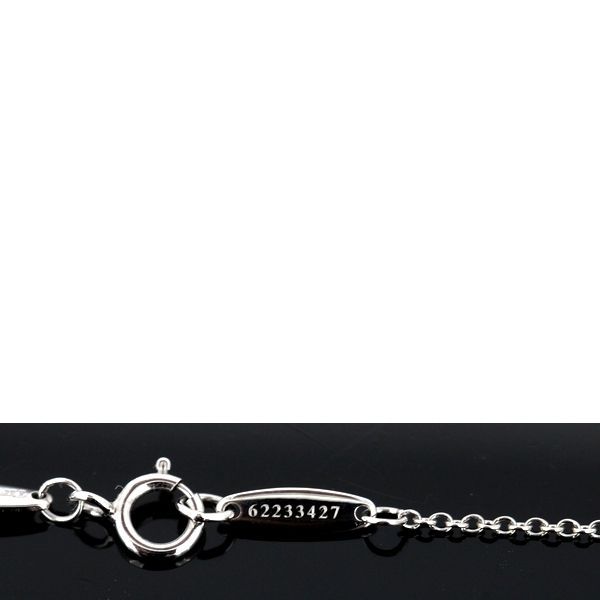 Tiffany & Co By-the-yard Diamond 018ct G-vs1-3ex Necklace Pt950