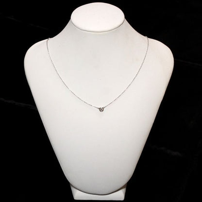 Tiffany & Co By-the-yard Diamond 018ct G-vs1-3ex Necklace Pt950