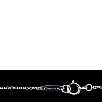 Tiffany & Co Stud 043ct I-vvs1-ex Diamond Necklace Pt950