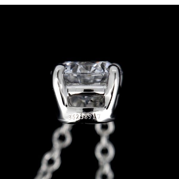 Tiffany & Co Stud 034ct D-vvs1-3ex Diamond Necklace Pt950