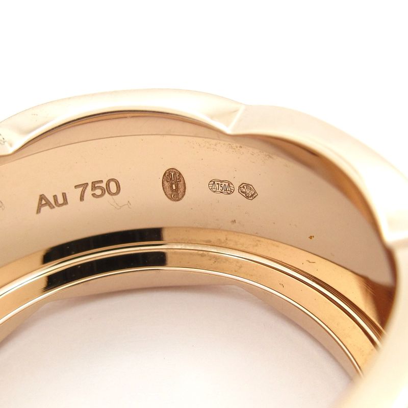 Chanel Ring 58 Coco Crush Large J10818 18K Pink Gold