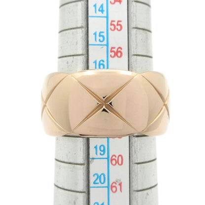 Chanel Ring 58 Coco Crush Large J10818 18K Pink Gold