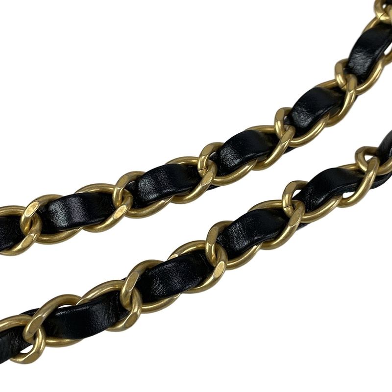 Chanel Backpack Sac Chanel22 Large Backpack As3313 Black