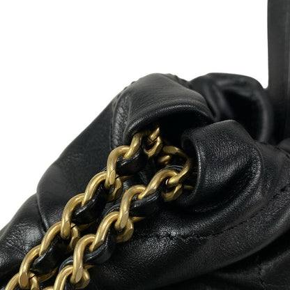 Chanel Backpack Sac Chanel22 Large Backpack As3313 Black