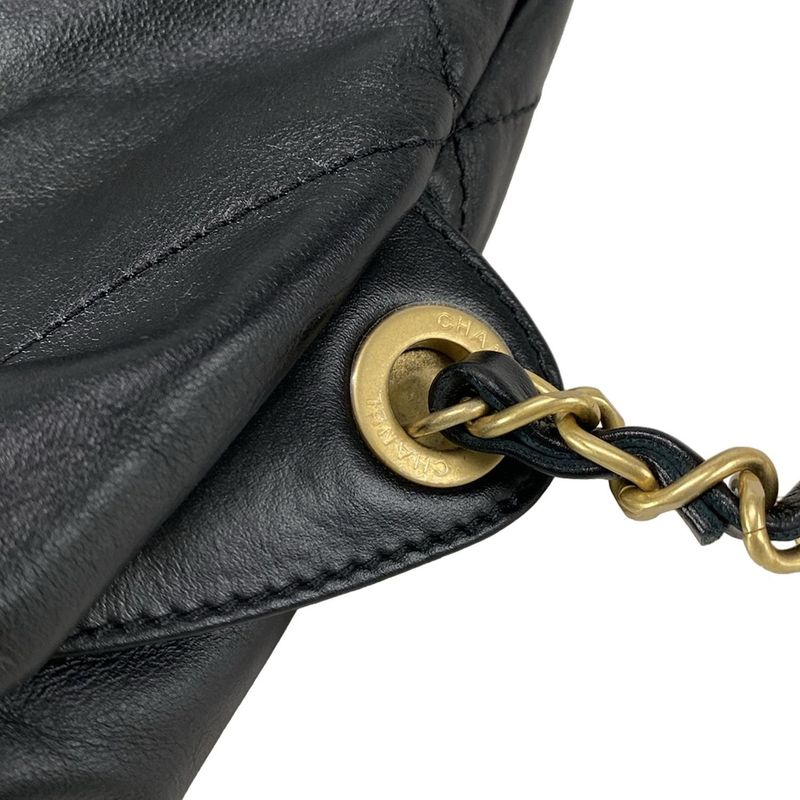 Chanel Backpack Sac Chanel22 Large Backpack As3313 Black