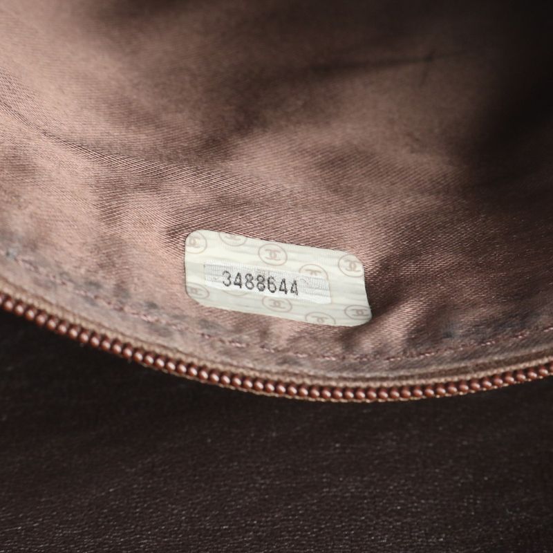 Matsuzakaya Nagoya Chanel Serial Sticker With Boutique Sticker Lamb Leather