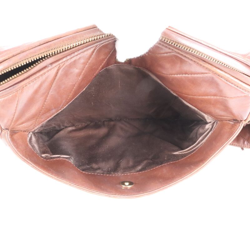 Matsuzakaya Nagoya Chanel Serial Sticker With Boutique Sticker Lamb Leather