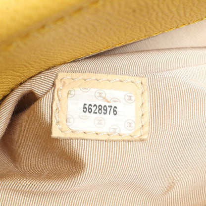 Chanel Serial With Boutique Seal Caviar Skin Leather Tote Bag Shoulder Hand A4