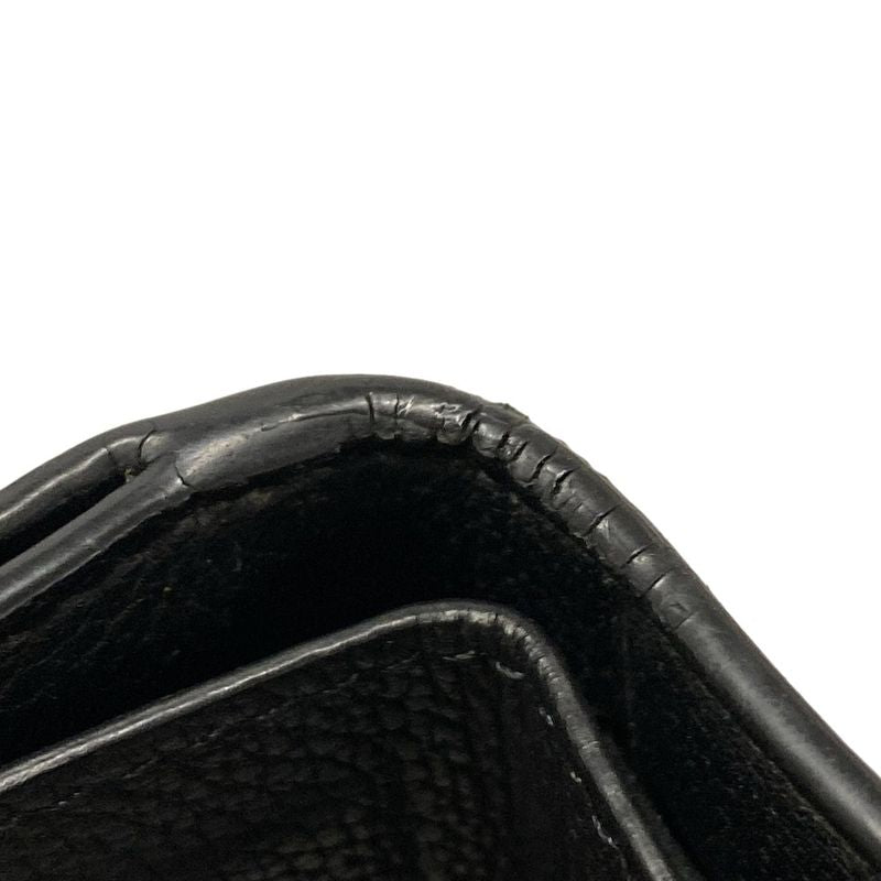 Louis Vuitton Lockme Portefeuille Lockmini M63921 Noir Black Leather Cowhide