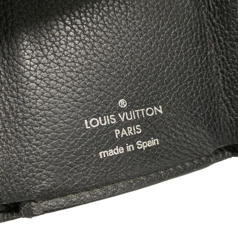 Louis Vuitton Lockme Portefeuille Lockmini M63921 Noir Black Leather Cowhide