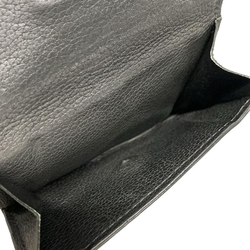 Louis Vuitton Lockme Portefeuille Lockmini M63921 Noir Black Leather Cowhide