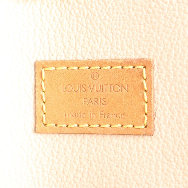 Louis Vuitton Monogram Sac Pura M51140 Leather Tote Bag Shoulder Hand A4 Ladies