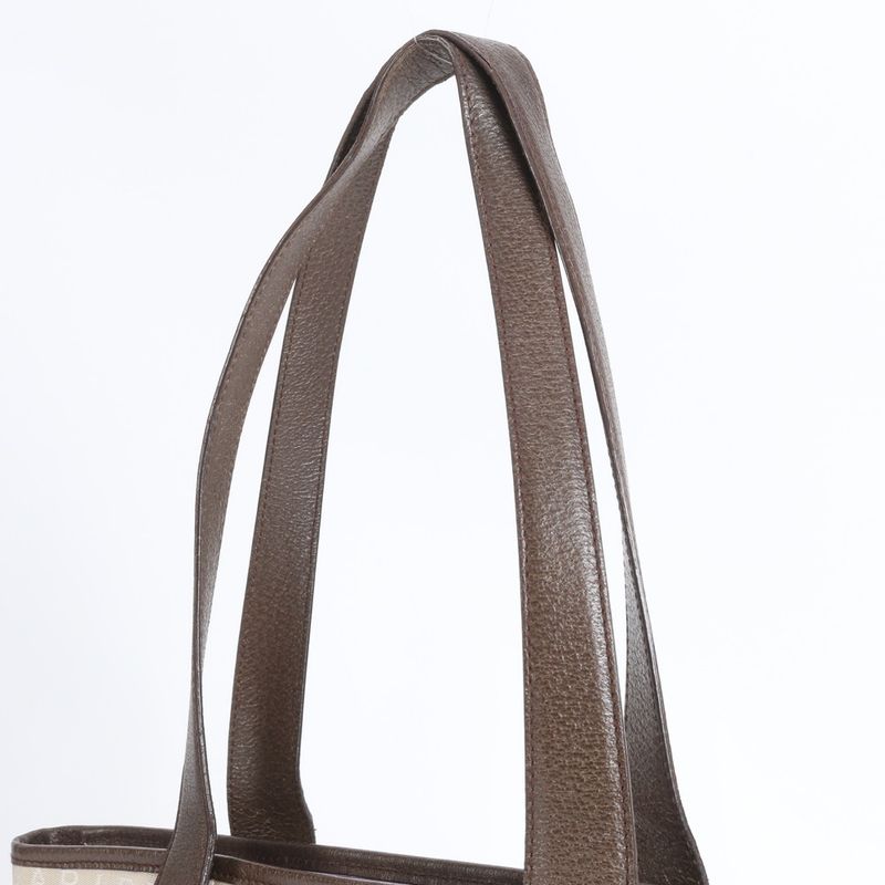 Bulgari Logomania Leather Canvas Tote Bag Shoulder Hand Women's EEM Cr16-2